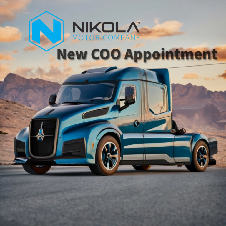 Nikola's New COO Appointment: Impact on NKLA Stocks