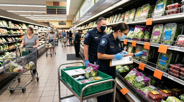food products recalled in America grocery store safety inspection
