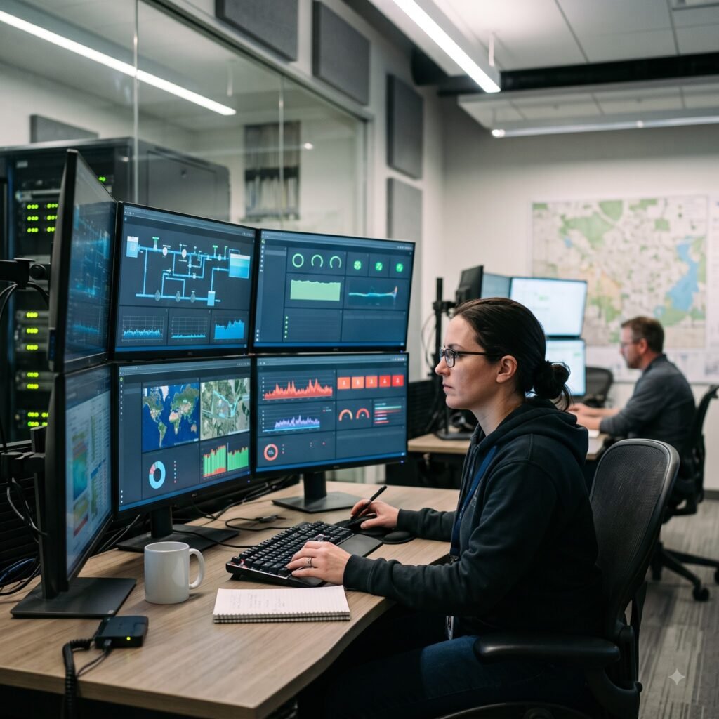 water system cyberattacks cybersecurity monitoring center